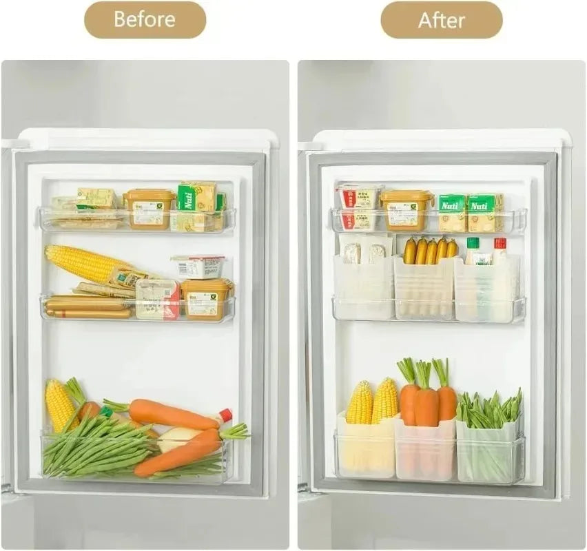 FridgeSort:  Stackable Food Storage Boxes