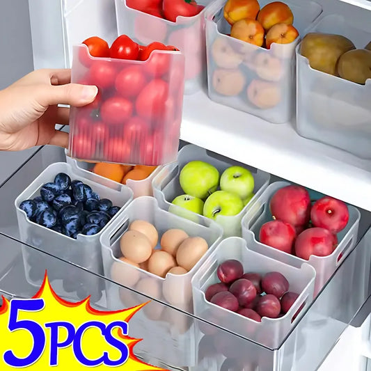 FridgeSort:  Stackable Food Storage Boxes