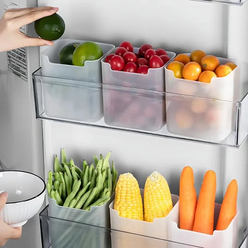 FridgeSort:  Stackable Food Storage Boxes
