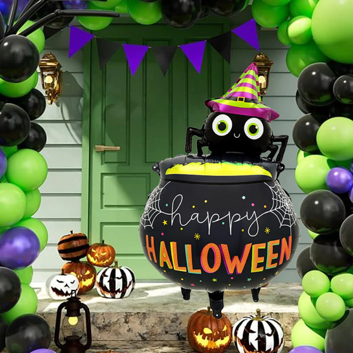 Halloween Spider Medicinal Pot Balloon for Halloween party, birthday party