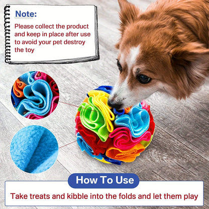 Interactive Dog Snuffle Ball