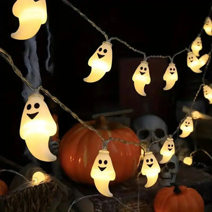 Lights Ghost Halloween Decoration String Lights