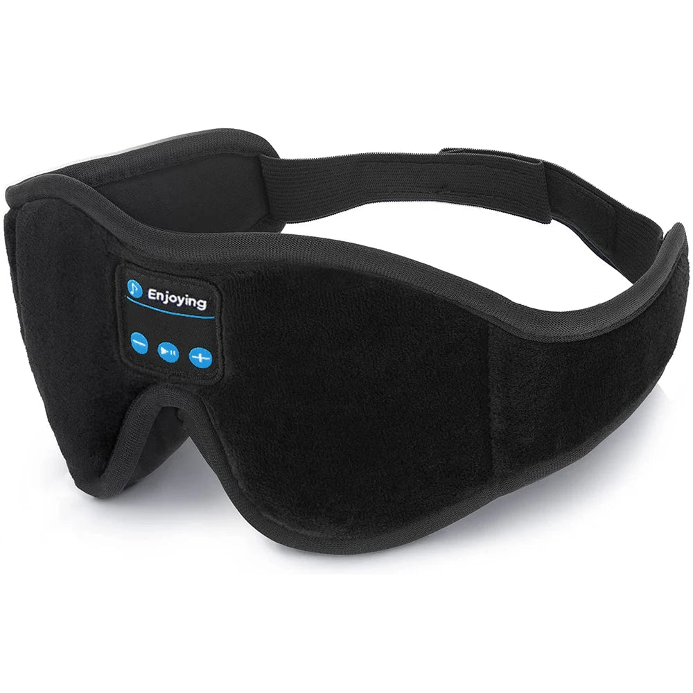 Bluetooth Sleep Mask Headphones – 3D Eye Cover with HD Sound