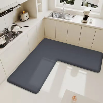 Super absorbent floor mat  anti slip coral velvet bathroom