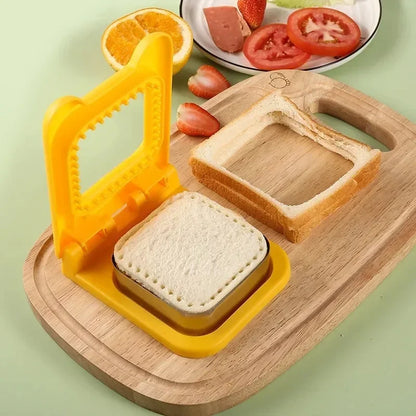 Breakfast Buddy: Sandwich Maker with Fun Shapes