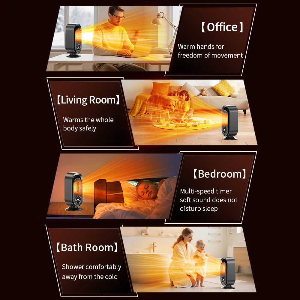 Electric Heater Portable Desktop Small household Heater