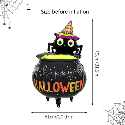 Halloween Spider Medicinal Pot Balloon for Halloween party, birthday party
