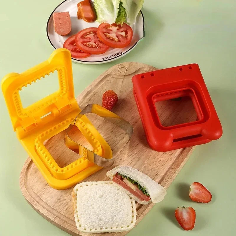 Breakfast Buddy: Sandwich Maker with Fun Shapes