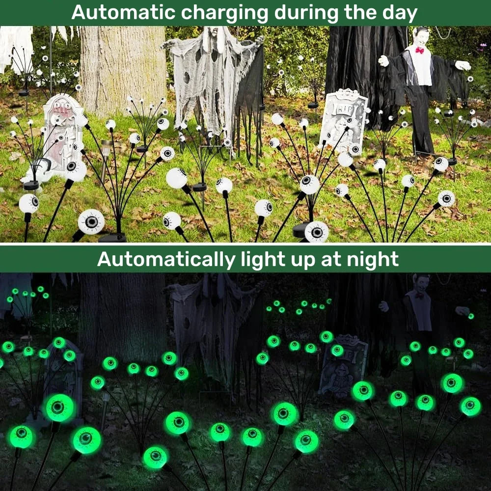 Halloween LED Eyeball Lights Outdoor Decoration