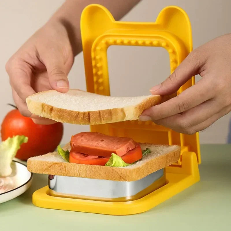 Breakfast Buddy: Sandwich Maker with Fun Shapes